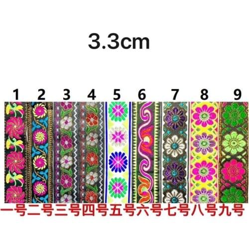 3.3cm ethnic style folk style nation style jacquard ribbon,jacquard webbing,garment ribbon,shoes ribbon,bag ribbon,QC0508G