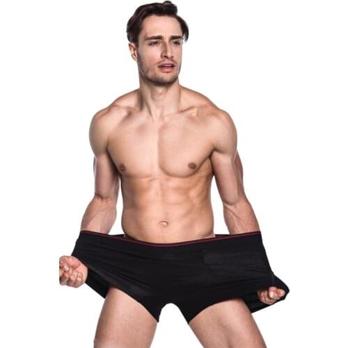 3 pcs /lot Mens Cotton Underwear Plus Size 4XL 5XL 6XL Pure Color Male Panties Sports Boxershorts Roupa Masculina Solid Cueca