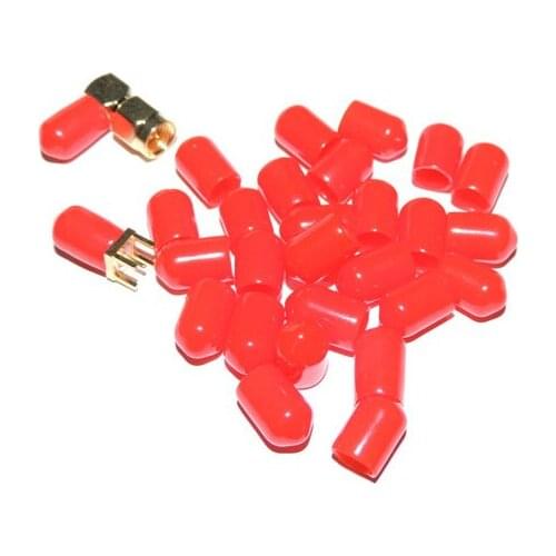 500PCS SMA Rf Ham Radio antenna Plastic Plastic covers Dust cap connector