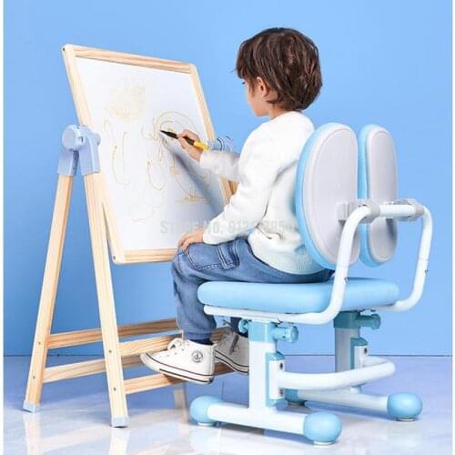 Childrens Study Chair, Home Student Chair, Correct Sitting Posture, Backrest Seat, Adjustable Writing Chair