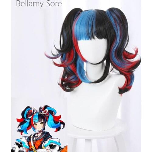 Fate Grand Order Fairouz Ai Cosplay hair wigs+Wig cap