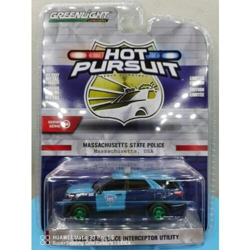 GreenLight 1:64 2020 FORD INTERCEPTOR UTILITY 42930 Green version Metal Diecast Alloy toy cars Model Vehicles For Child Boy gift