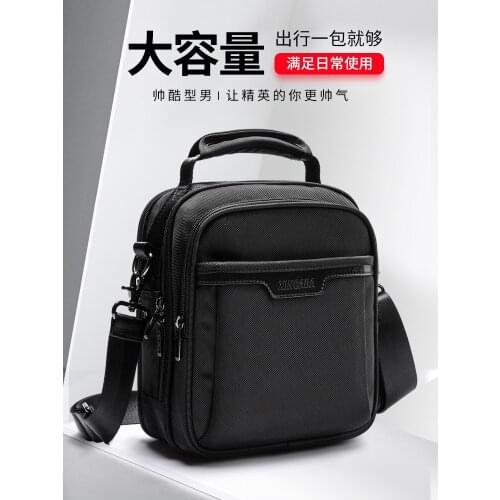 Fashion Brand Messenger Bag Business Shoulder Bag Mass Mens Messenger Bag Canvas Backpack Casual Briefcase Handbag