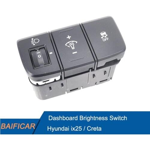 Baificar Brand New Genuine Dashboard Brightness Switch Fog Lamp Headlamp Trim 93300-C9000 For Hyundai Creta ix25