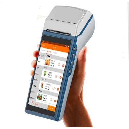 Low price POS PDA Android 5.1 Printer Bluetooth Thermal Receipt Printer 58mm 3G WiFi Mobile Order POS Terminal Scanner