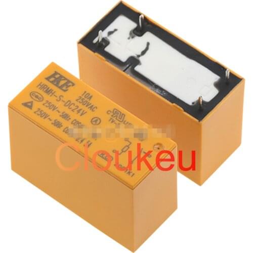 Relay HRMH-S-DC5V 12V 24V-A 10A 4pin SMI-S