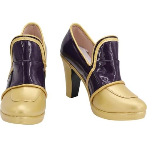 Twisted Wonderland Cosplay Riddle Boots PU Shoes Halloween Carnival Party Cosplay Costume Prop