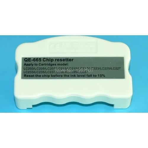 LC223 LC225 LC227 LC229 Chip resetter for Brother DCP-4120DW MFC-J4420DW J4620DW J4625DWJ5320DW J5620DW J5625DW J5720DW Printers