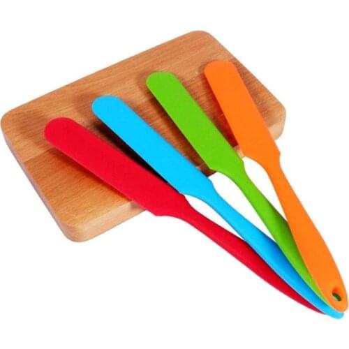 Silicone Jar Spatulas Heat-Resistant Non-Stick Rubber Butter Baking Tools For Cakes Silicon Spatula Kitchen Tool