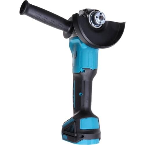 125/100mm 4 Speed Cordless Angle Grinder Electric Grinding Machine Woodworking Power Tool For Makita 18V Battery(Tool Only)