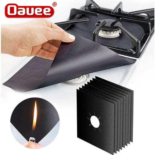 Stove Protector Cover Liner Gas Stove Stovetop Burner Protector Stove Clean Mat Pad Kitchen Accessories Mat Cooker Cover