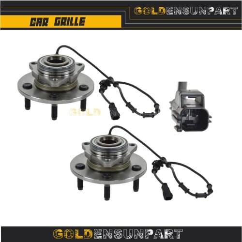 2) Front Wheel Bearing Hub 2002 2003 2004 2005 ABS 1A~0606-0026/66 for Dodge Ram 1500 5-Lug