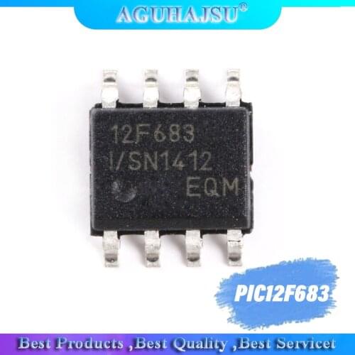 5PCS PIC12F683-I/SN SOP8 PIC12F683-I SOP PIC12F683 SMD 12F683 SOP-8 new and original IC