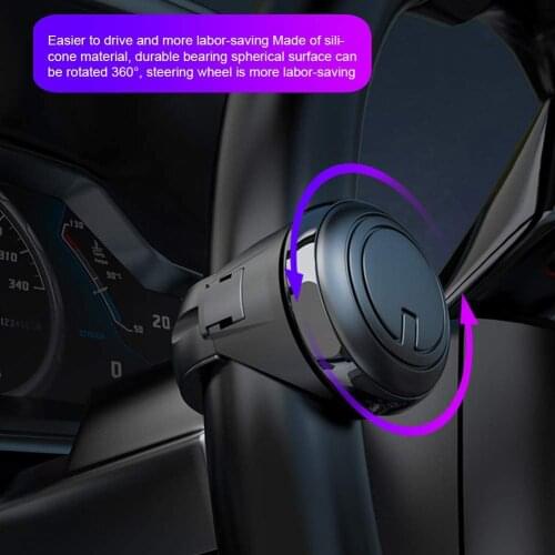Car Steering Wheel booster Car Power Handle Spinner Steering Wheel Knob 360 Degree Tation Universal Driving Steering Wheel Kno