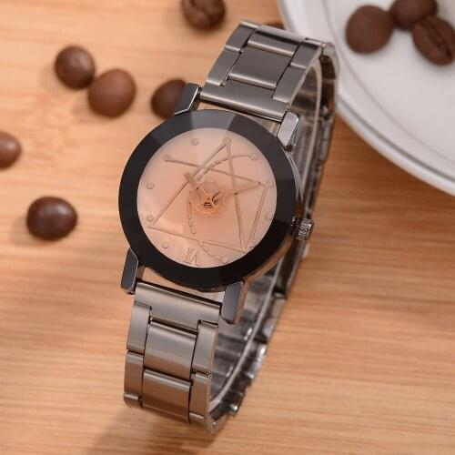 Man Woman Fashion Creative Watches Ladies Casual Quartz Stainless Steel Reloj Top Brand Luxury Male Female Gift Relogio Feminino