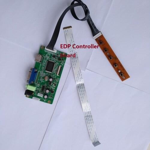 For N156BGN-E41 DRIVER LCD EDP monitor SCREEN display DIY Controller board 40Pin 1366X768 KIT VGA 15.6"