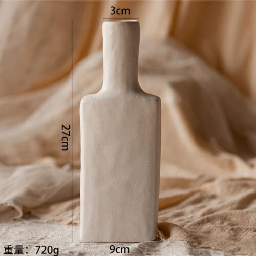 Ceramic Flower Vase for Table Decoration Living Room Decorative Vase Decor Table Ornaments Handmade Table Glass Vase