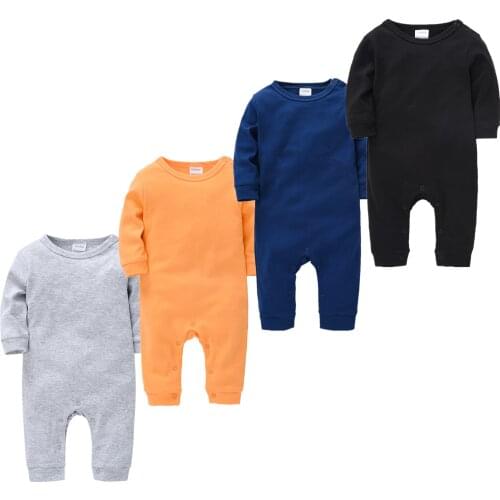 Baby Girl Boy Overalls Pijamas bebe fille Cotton Rompers Breathable Soft ropa bebe de Newborn Sleepers Baby Jumpsuit