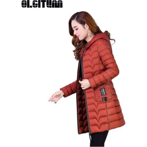 New 2020 HOT SALE Women Winter Jacket Coat Hooded Long Casual coat Slim Long Sleeve 4 Colors Keep Warm Jacket Coat Female CC673