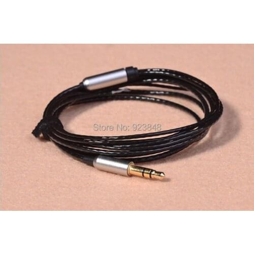 DIY headphone wire Silver-plated headphone cable fever