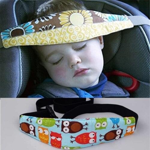 Infants And Baby Head Support Pram Stroller Safety Seat Fastening Belt Adjustable Playpens Sleep Positioner