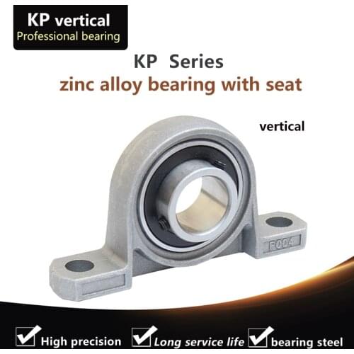 KP005 Diameter 25mm Bore Diameter Self Aligning Zinc Alloy Flange Pillow Block Bearing P005 K005
