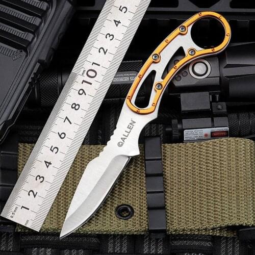 Outdoor Knife Mini Folding Knife Portable Self-defense Knife High Hardness Camping Knife Wilderness Survival Hunting Knife