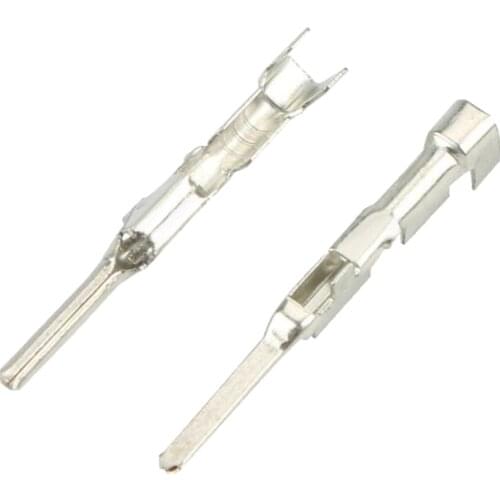 100 PCS DJ611-F1.2A terminal block 1.2 series harness terminal tinned pin