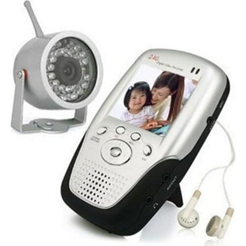 2.4Ghz Wireless Outdoor Camera Water-Proof IP66 LCD Display Wireless Baby Monitor