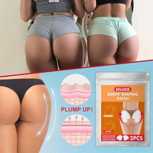 2/4Pcs Beauty Butt Lift Shaping Patches Moisturizing Hip Stickers Buttock Lifting Essence Plant Soft Extracts Sexy Woman K2X1