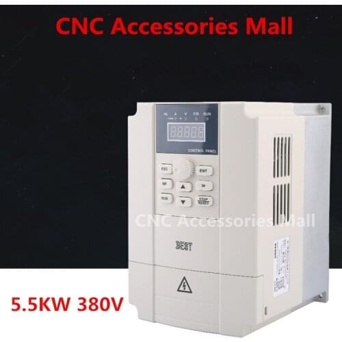 5.5kw 380V BEST Frequency Inverter VFD Variable Frequency Drive for spindle motor