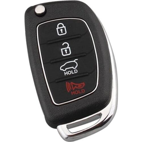 Keyless Entry Remote Key Case Cover For Hyundai i10 i20 i30 i35 i40 Genesis