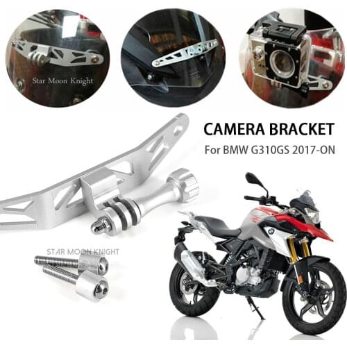 Motorcycle Driving Recorder Holder for GoPro Camera Bracket For BMW G310GS G 310 GS 2017-Up Accessories CamRack