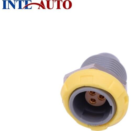 China factory distribute round plastic connector fixed multi pins receptacle,PZKG,2,3,4,5,6,7,8,10,14 Pins