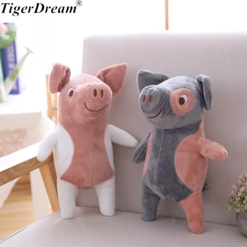 Creative One Piece Super Soft Standing Pig Toy Cute Pigs Dolls Kids Sleeping Pillows PP Cotton Stuffed Plush Animal Toys