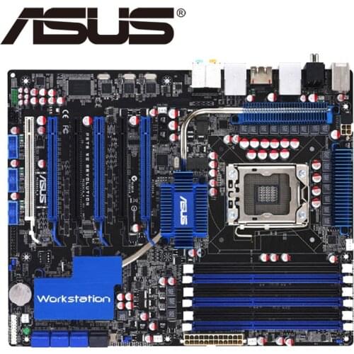 Asus P6T6 WS Revolution Desktop Motherboard X58 Socket LGA 1366 i7 Extreme DDR3 24G ATX UEFI BIOS Original Mainboard On Sale