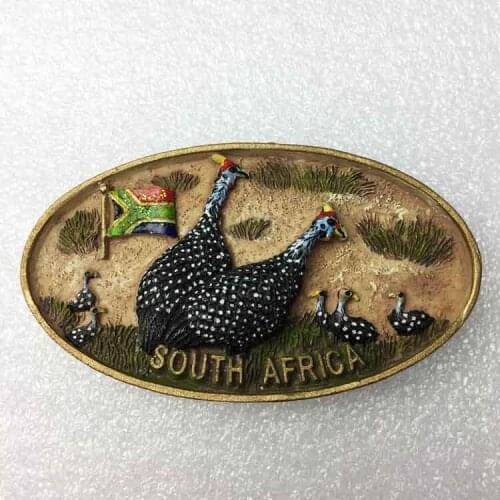 Africa Travel Memorial Three-dimensional Fridge Magnet