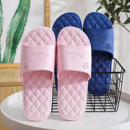 Couple Indoor Home Sandals Female Bathroom Floor Slippers Men And Women Flip Flops Ladies Fashion House Shoes Girls Slides36-45