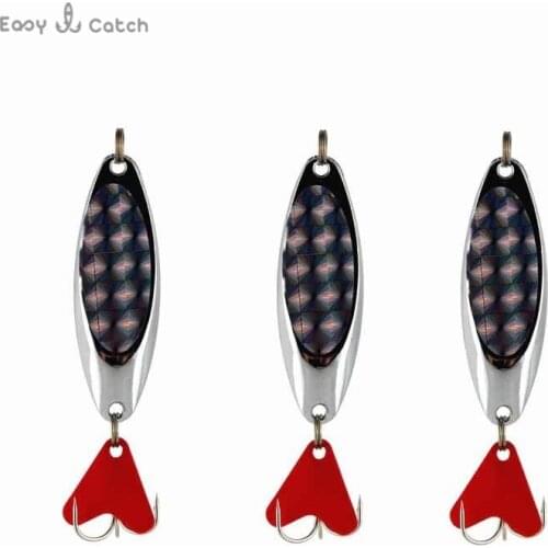 10pcs Hard Metal Spoon Fishing Lures Fresh Water Saltwater Fishing Wire Spinner Bait For Trolling China Silver Fishing Wobblers