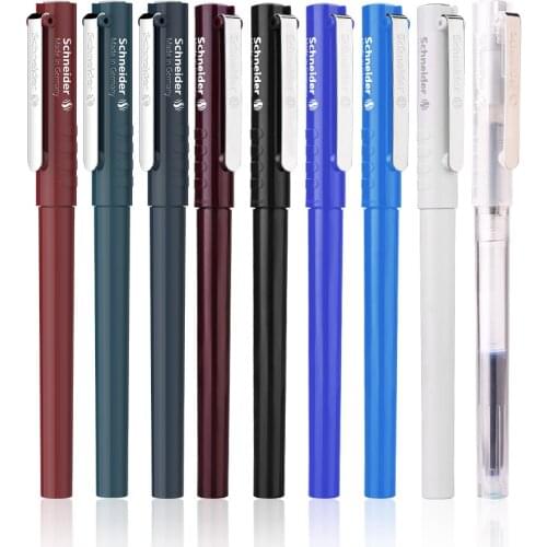 1Pc Schneider BK406 Student Fountain Pen writing calligraphy EF Tip Iraurita 0.35mm Office and School Supplies