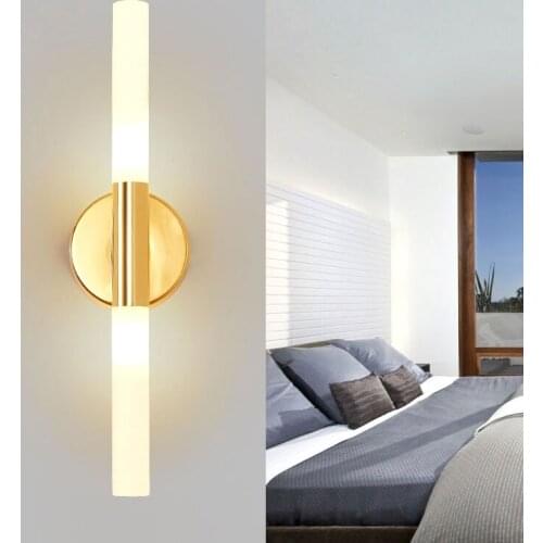 Modern LED wall lamp Bedroom foyer washroom living room toilet bathroom Light Fixture Decorative lighting wall light