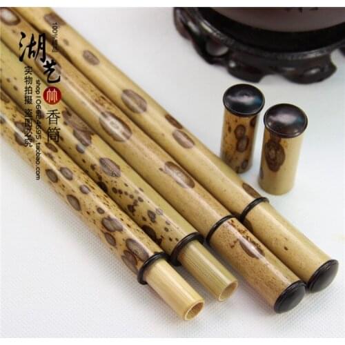 Special merlot bamboo grow a joss stick cylinder Mosaic ebony mouth pull pipe sink sweet sweet cone incense box present