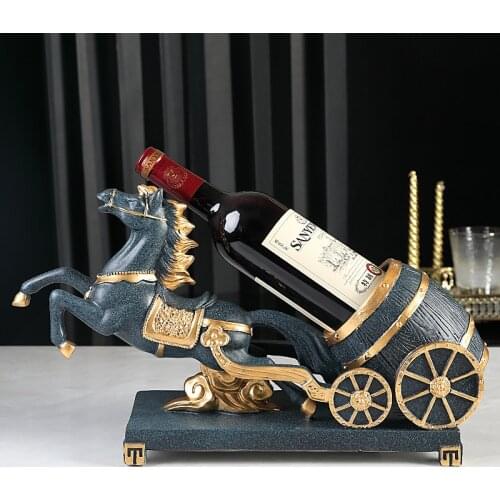 Wine shelf decoration decoration living room TV cabinet household act the role ofing is tasted American arts and crafts