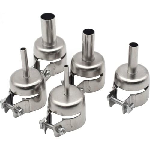 5Pcs/Lot 22mm Universal Welding Nozzle Soldering Station Hot Air Stations Gun For 862D 860D 862 860 Welding Round Rotating