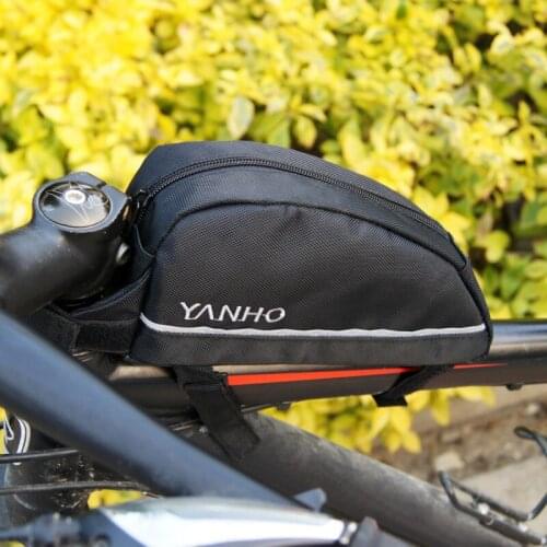 Cycling Bicycle Bag Front Saddle Frame Pouch Outdoor Sports Bags Bike Banana Bag Top Tube Panniers Accessories CY01