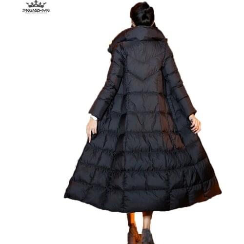 Winter Jacket Parka Down Cotton Coat Female New Hooded Plus size Solid color Warm Cotton Padded Clothes Thick Cotton Jacket Coat