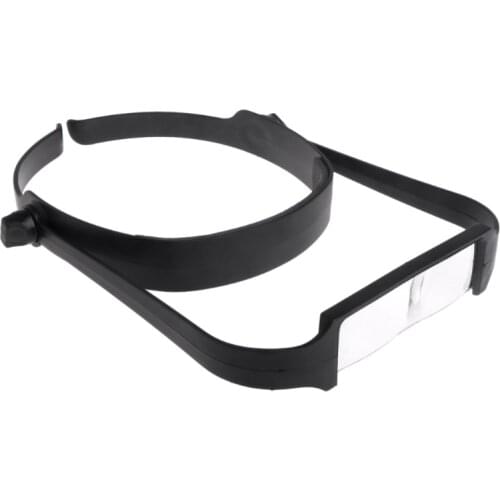 1.6x 2.0x 2.5x 3.5x Head Headband Replaceable Lens Loupe Magnifier Magnify Glass D0AC