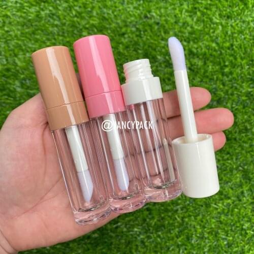 10pcs 6.5ml Round Lip Gloss Tube DIY Lip Gloss Containers Bottle Empty Cosmetic Container Tool Makeup Accessories