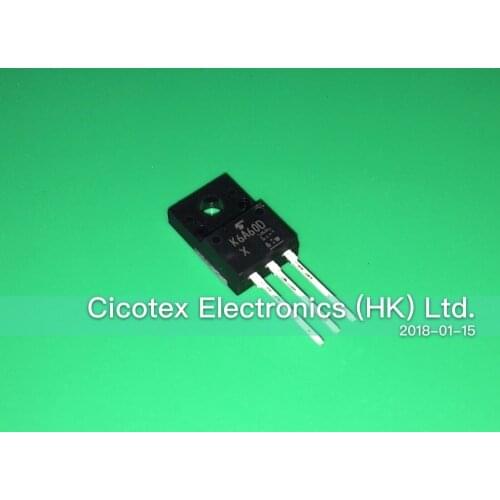 10pcs/lot K6A60D TO-220F MOSFET N-CH 600V 6A TO220SIS TK6A60D