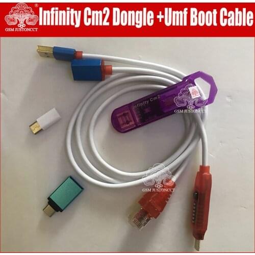 2021 original new infinity CM2 dongle infinity box dongle + umf all in one boot cable for GSM CDMA phones